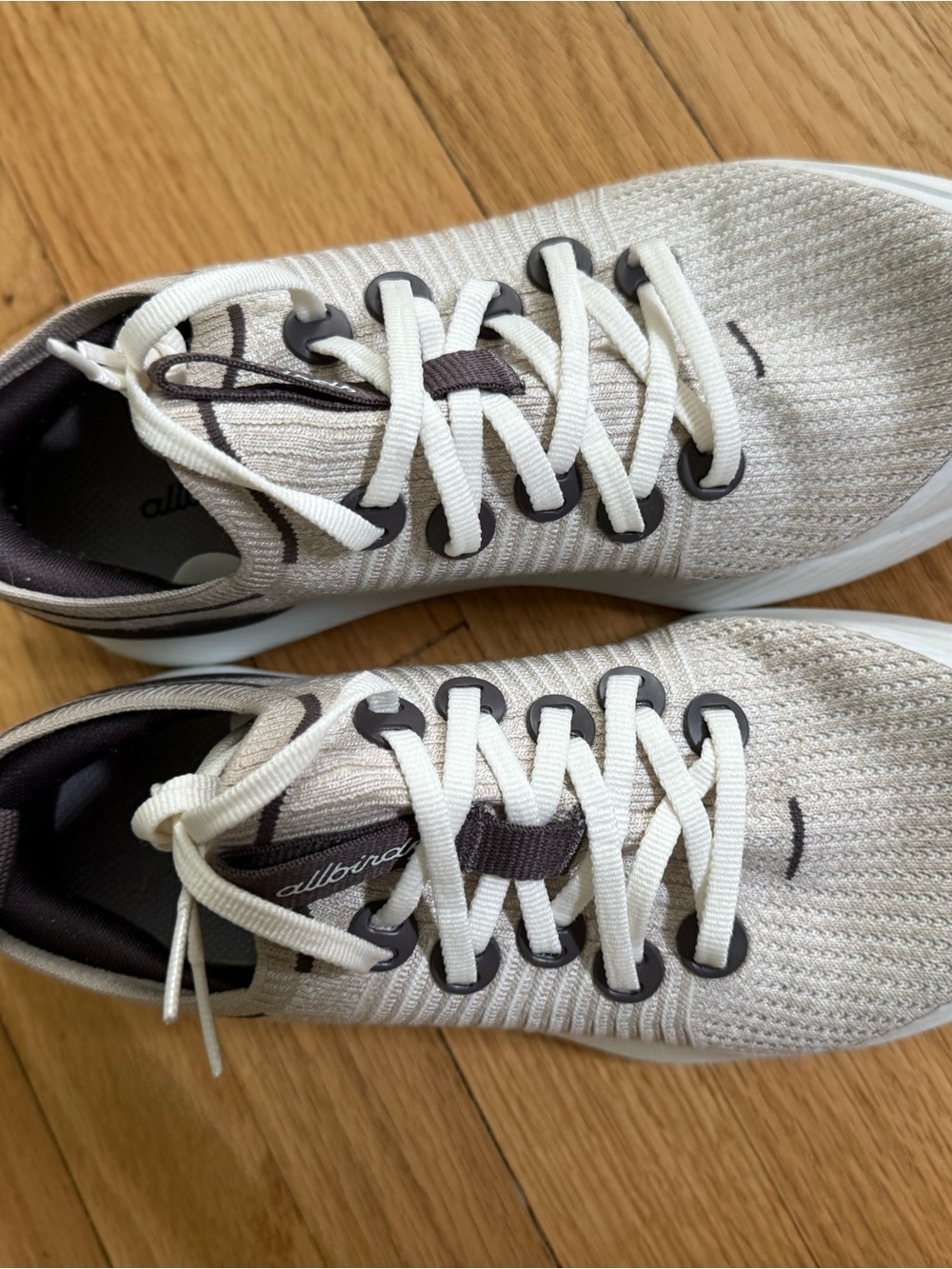 ALLBIRDS Women's Tree Glider, Natural White/Beige (Blizzard Sole), W6, worn once - Picture 12 of 13